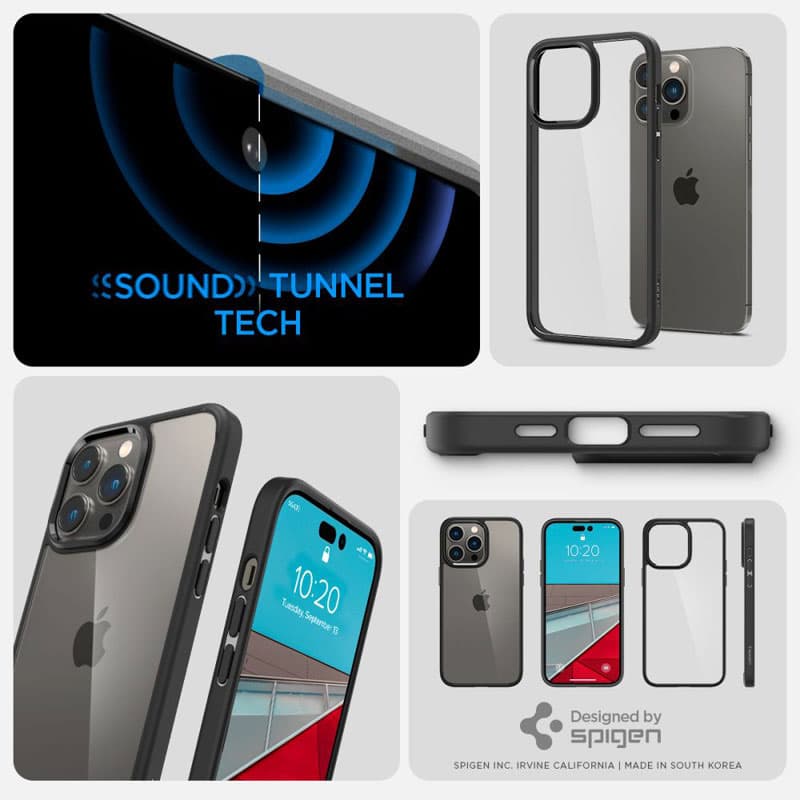 Spigen Ultra Hybrid - Case for iPhone 14 Pro Max (Beige) 4