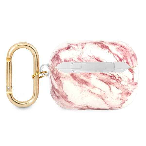 Guess Marble Strap – Case for Airpods Pro (Pink) 2