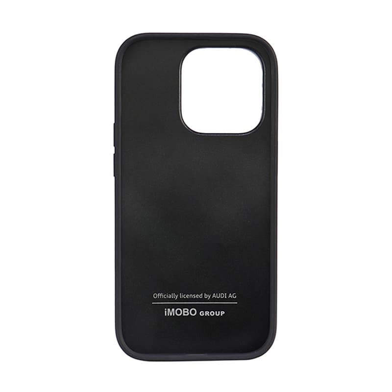 Audi Synthetic Leather - Case for iPhone 14 Pro (Black) 4