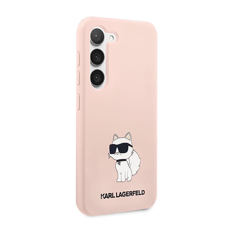 Karl Lagerfeld Silicone NFT Choupette - Case for Samsung Galaxy S23 (Pink) 4
