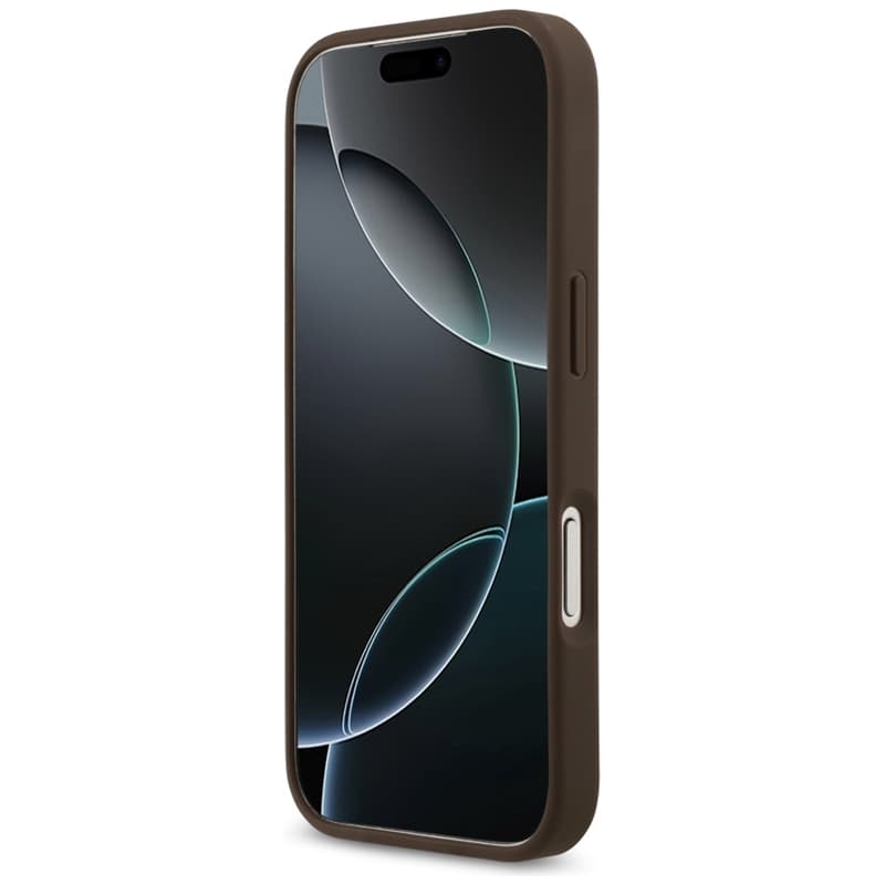 Guess 4G Circle Classic Logo MagSafe – Case iPhone 17 Pro (Brown) 5