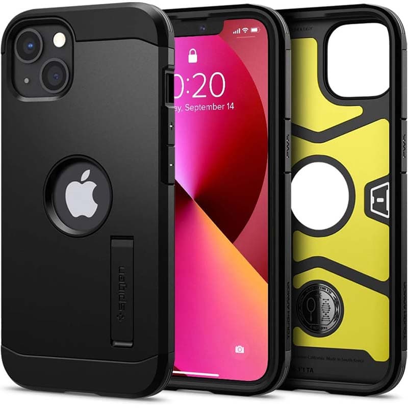 Spigen Tough Armor - Case for iPhone 13 (Black)