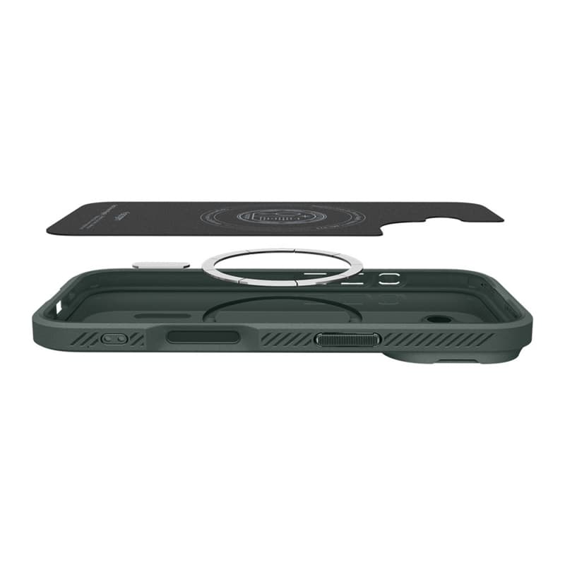 Spigen Optik Armor Mag MagSafe - iPhone 17 Case (Abyss Green) 5