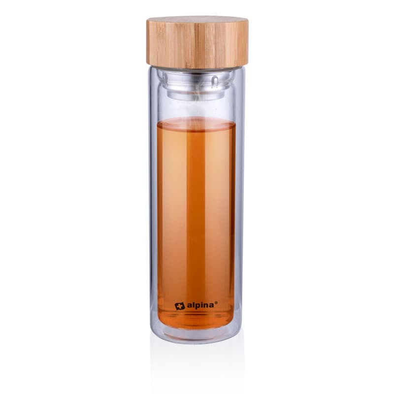 Alpina - Thermal glass bottle (double wall) 450 ml 3