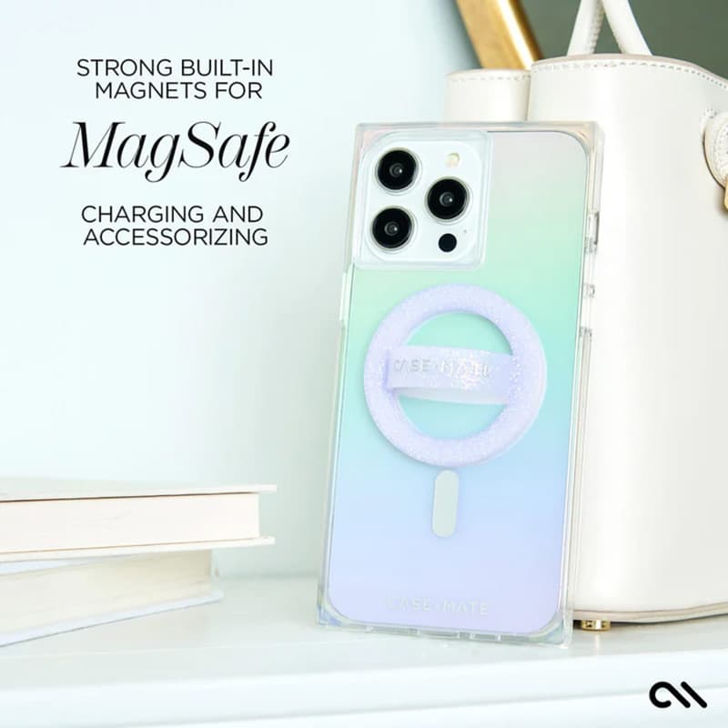 Case-Mate BLOX MagSafe - iPhone 15 Pro Max Case (Rainbow Frosting) 6