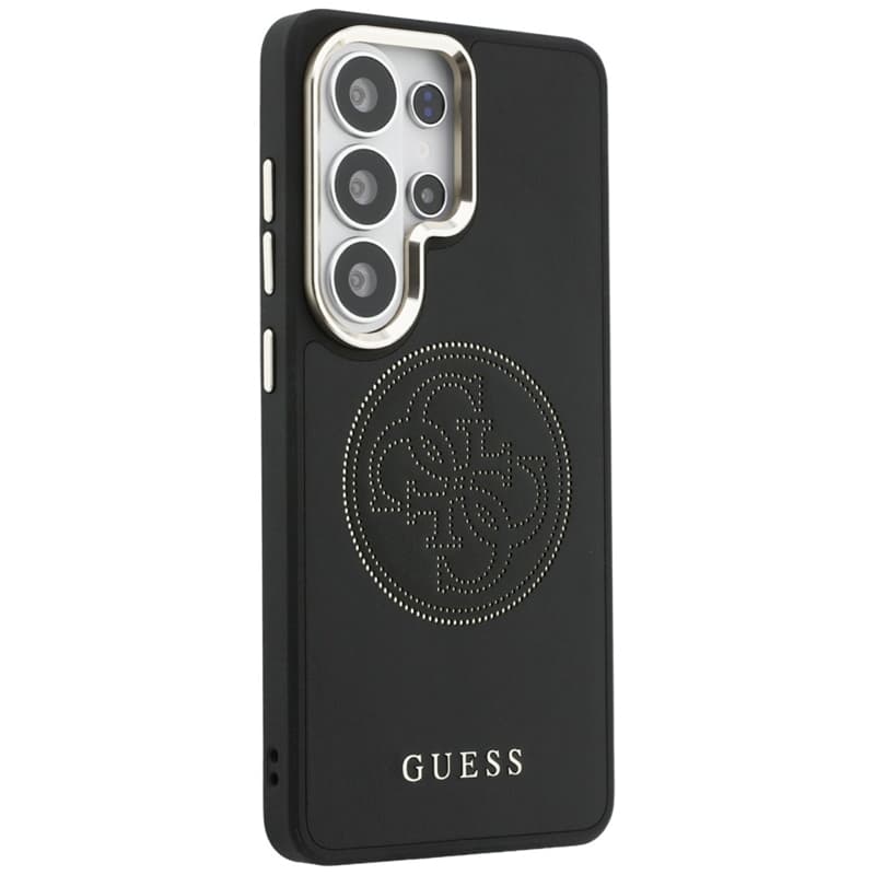 Guess Perforated Logo MagSafe - Samsung Galaxy S26 Ultra Case (Black) 4