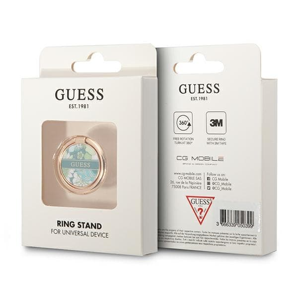 Guess Ring Stand Flower Green 2
