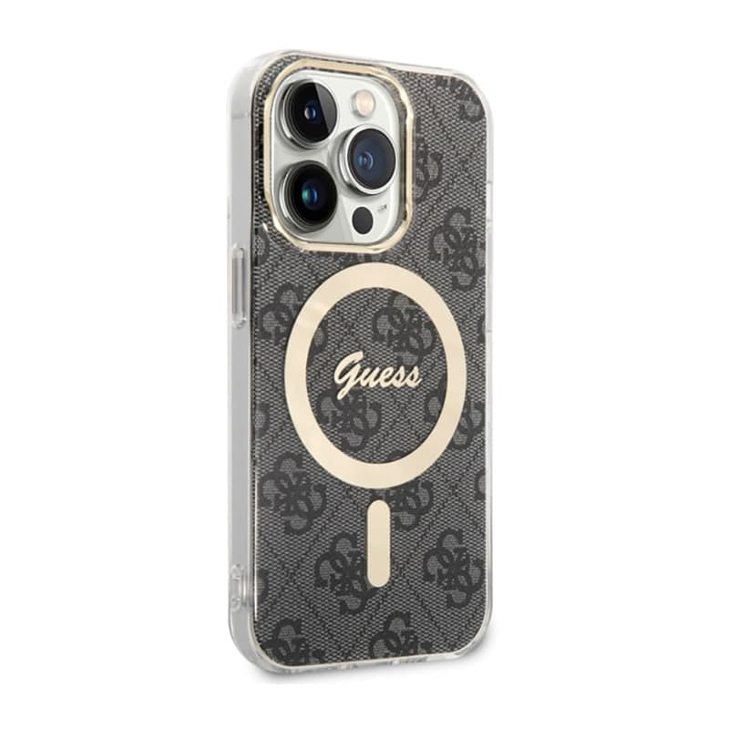 Guess 4G MagSafe - Case for iPhone 14 Pro (Black) 3