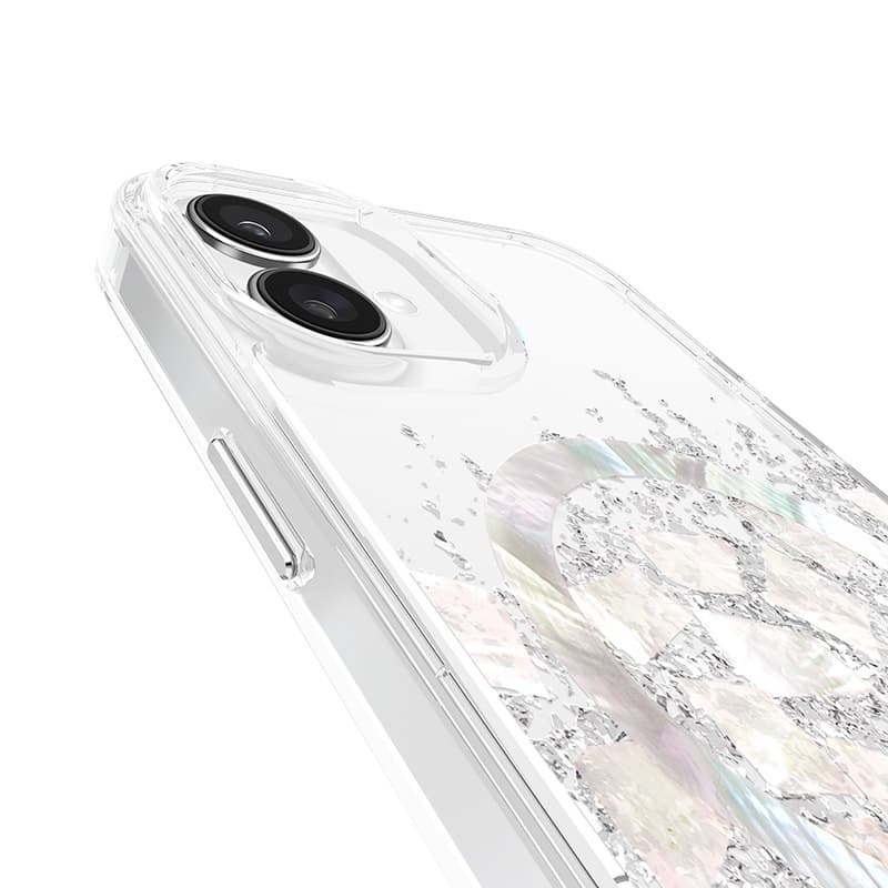 Case-Mate Karat MagSafe - Case for iPhone 16 Plus with Pearl Inlay (A Touch of Pearl) 8
