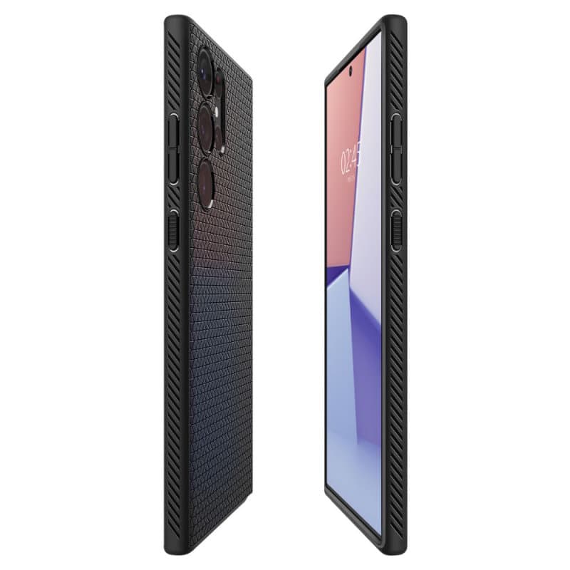Spigen Liquid Air - Case for Samsung Galaxy S23 Ultra (Matte Black) 8