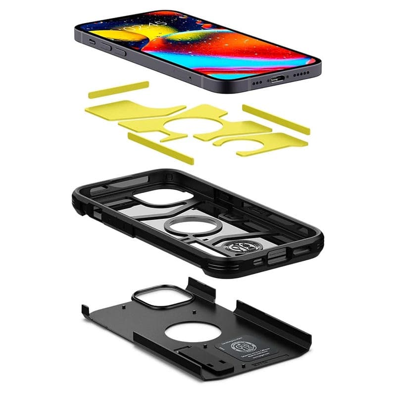 Spigen Tough Armor - Case for iPhone 13 (Black) 2