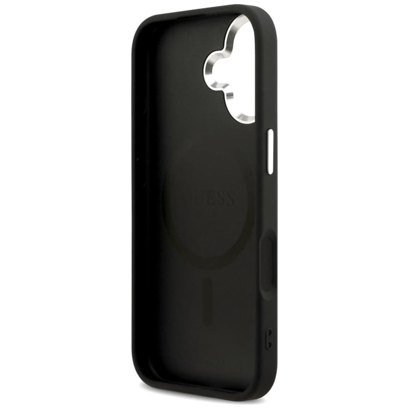 Guess Peony Hot Stamp Script MagSafe - Case iPhone 17 (black) 7