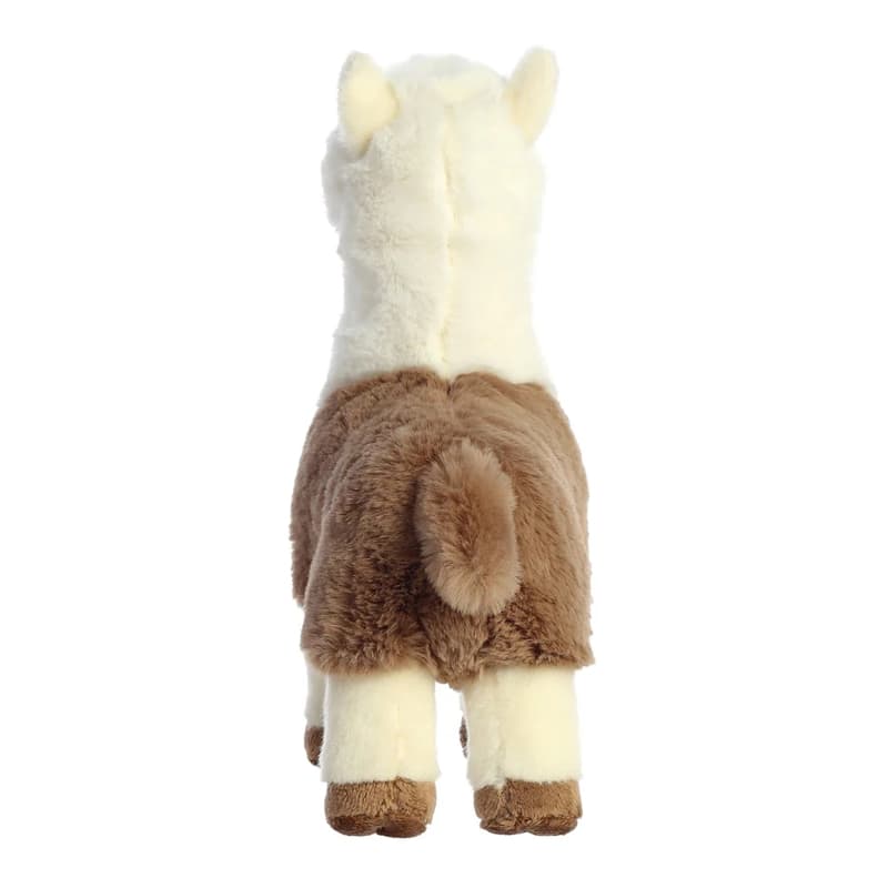Eco Nation – Plush Toy / Cuddly White-Brown Alpaca 24 cm Eco-Friendly 6