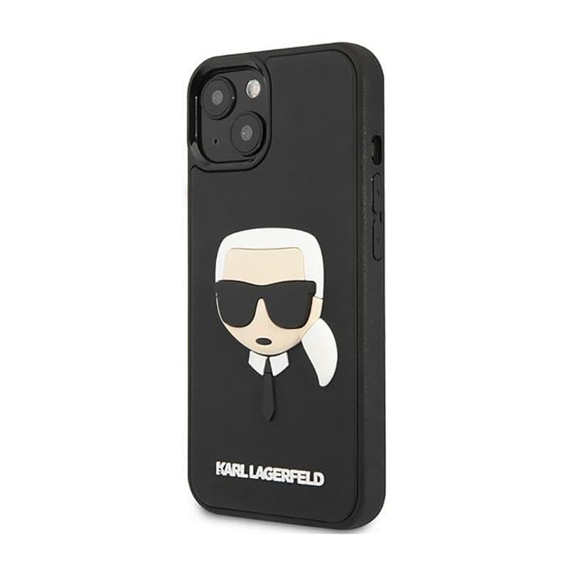 Karl Lagerfeld 3D Rubber Karl's Head - Case for iPhone 14 Plus (Black) 2