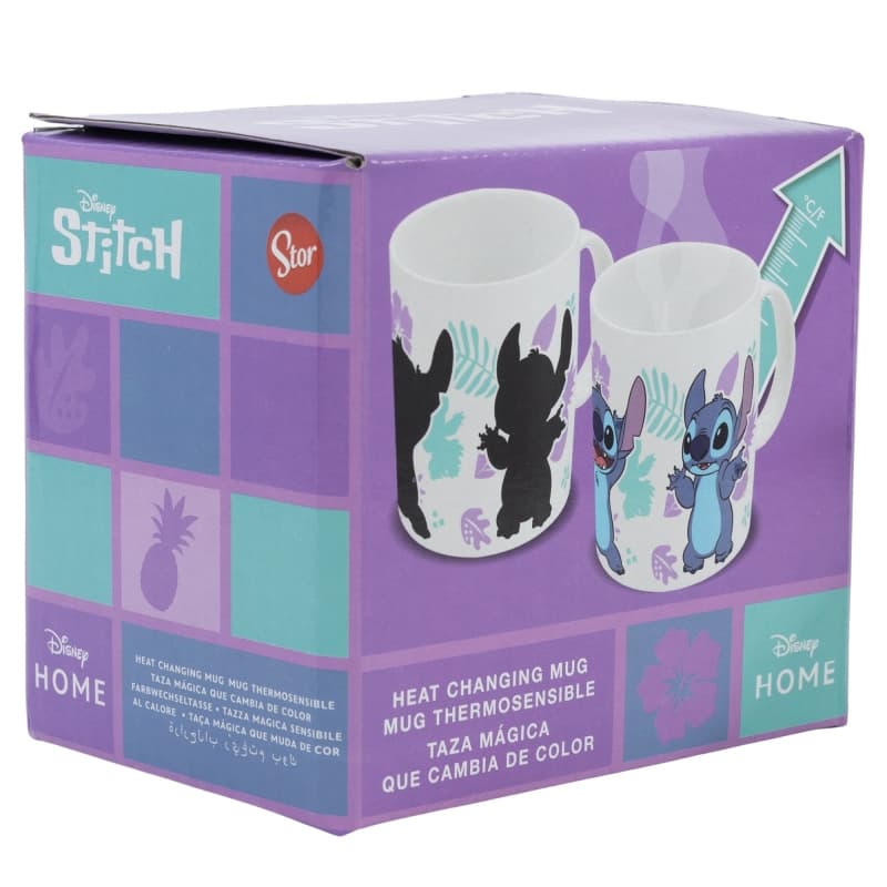 Disney Stitch - Color-changing ceramic mug in a gift box from the Stitch & Angel collection 325 ml 5