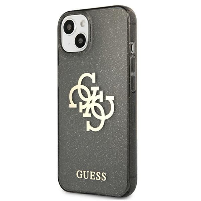 Guess Glitter 4G Big Logo - Case for iPhone 13 mini (Black) 2