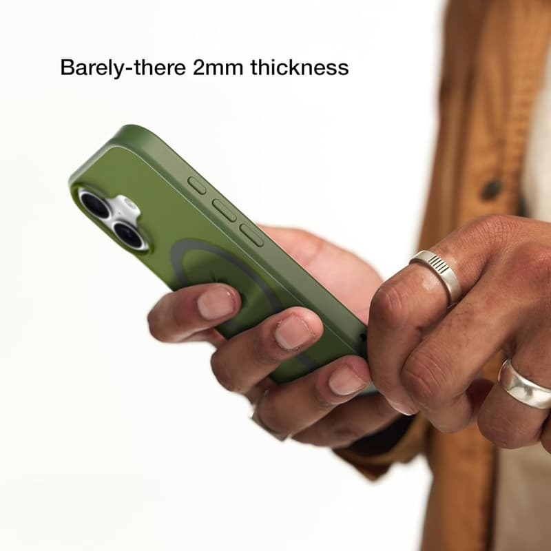 Incase Slim Case MagSafe - Case iPhone 16 (Highland Green) 6