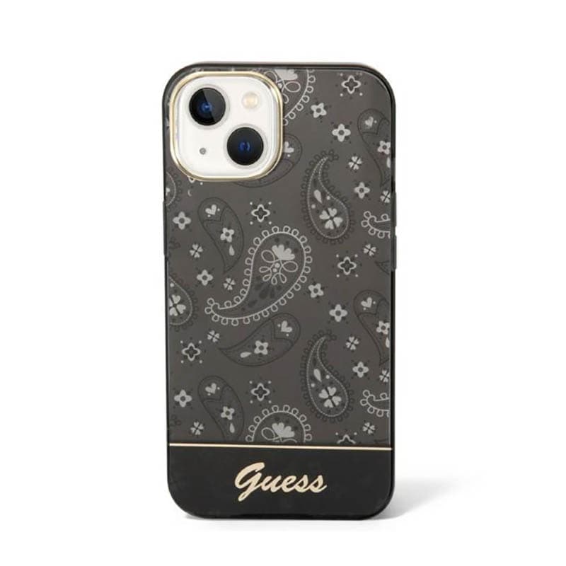 Guess Bandana Paisley - Case for iPhone 14 Plus (black) 3
