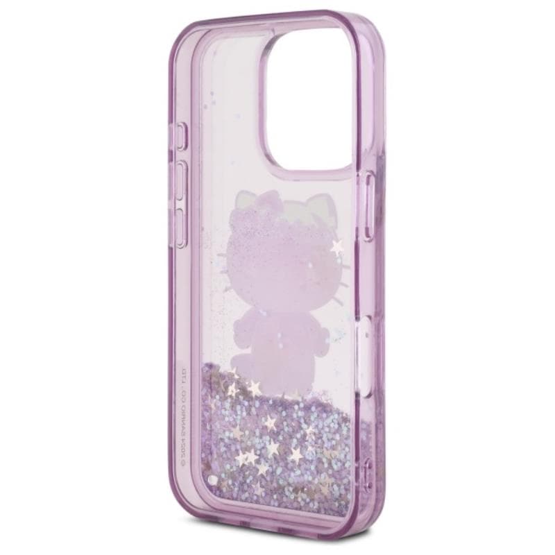 Hello Kitty Liquid Glitter 50TH Anniversary Party - Case for iPhone 16 Pro Max (purple) 7