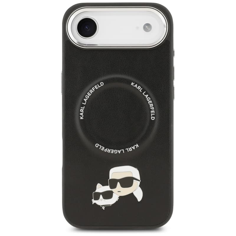 Karl Lagerfeld Karl & Choupette Pins MagSafe - Case iPhone Air (black) 3