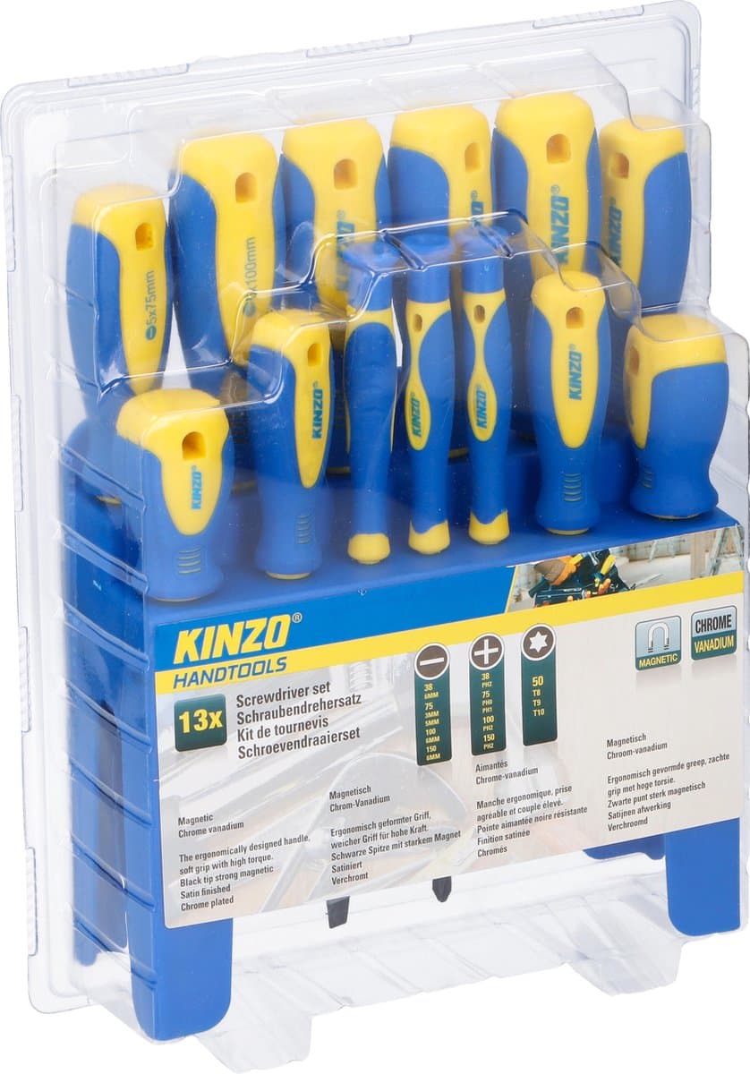 Kinzo - Set of 13 screwdrivers / screwdrivers 4
