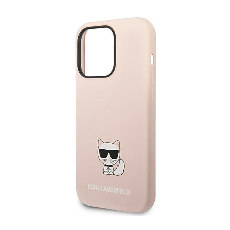 Karl Lagerfeld Choupette Body - Case for iPhone 14 Pro Max (Light Pink) 6