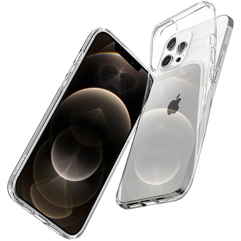 Spigen Liquid Crystal - Case for iPhone 12 / iPhone 12 Pro Case (Clear) 3