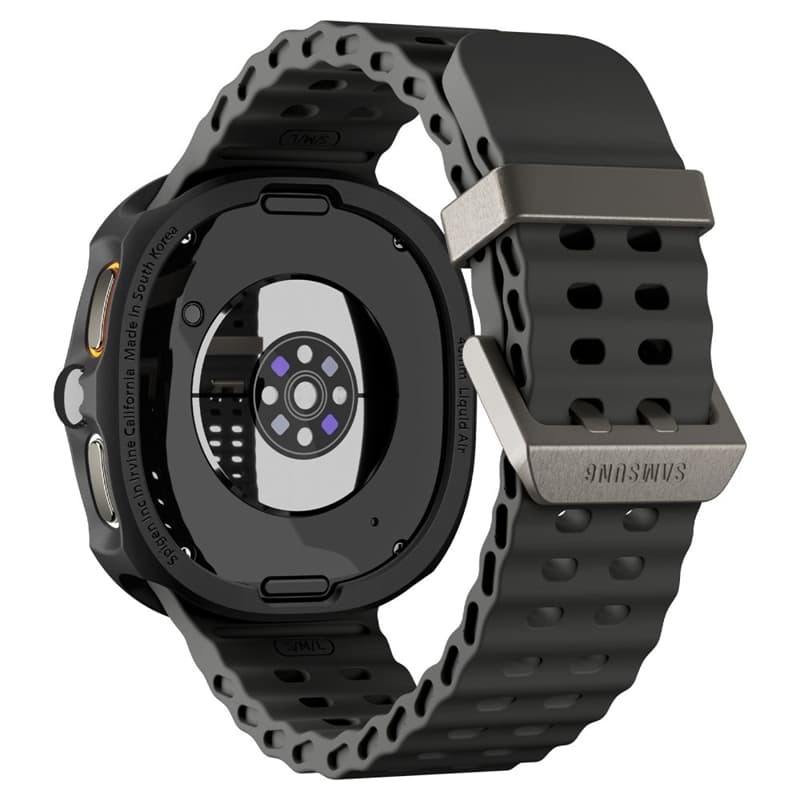 Spigen Liquid Air - Case for Samsung Galaxy Watch 8 40 mm (Matte Black) 4