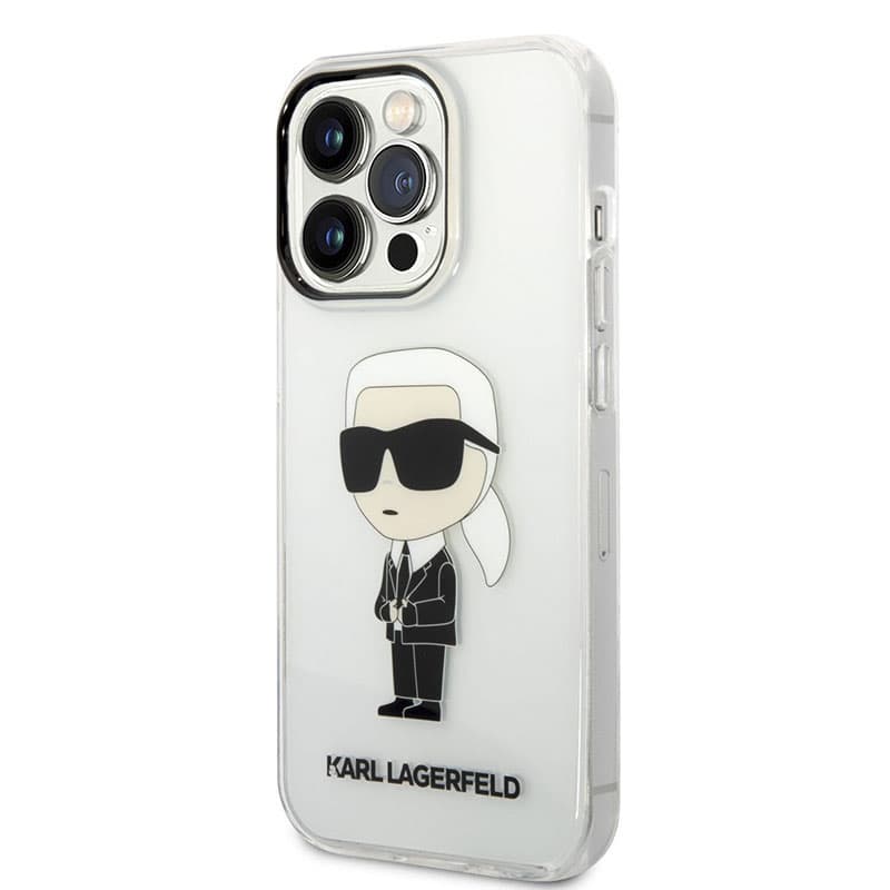Karl Lagerfeld IML NFT Ikonik - Case for iPhone 14 Pro (Clear) 1