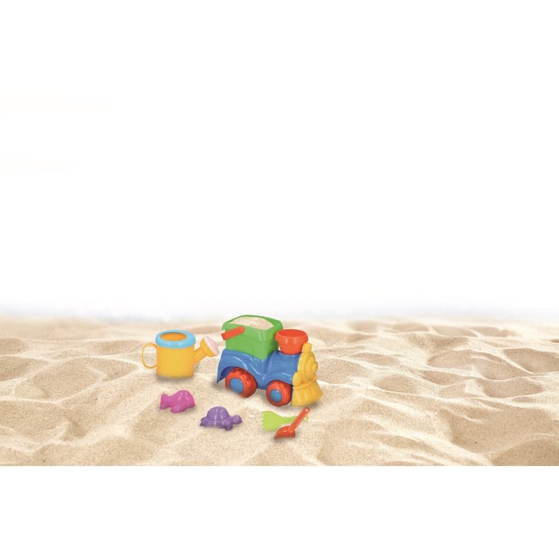 Eddy toys - Sandbox toy set 8 pcs. Train 5