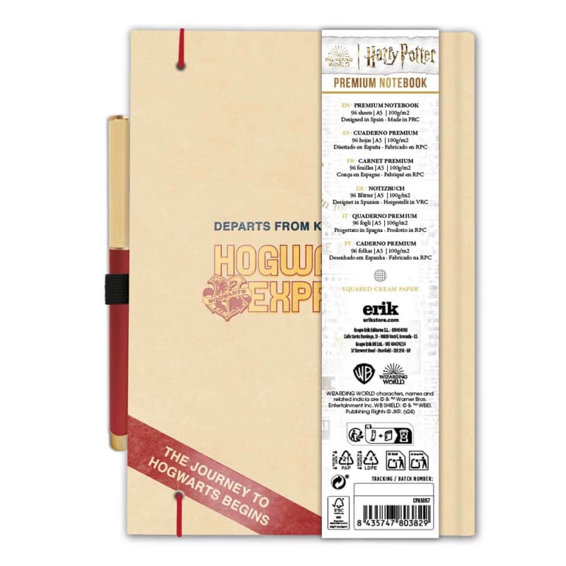 Harry Potter - Notebook / Notebook A5 with Pen Platform 9 3/4 7