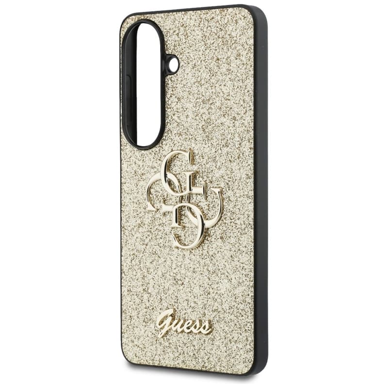 Guess Fixed Glitter Big 4G Metal Logo - Samsung Galaxy S26 Case (gold) 6