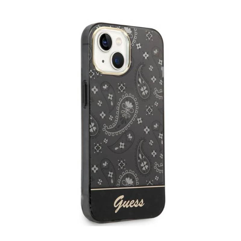 Guess Bandana Paisley - Case for iPhone 14 Plus (black) 4