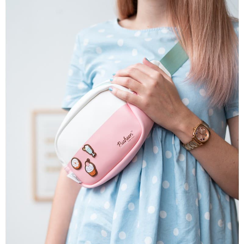 Pusheen - Rose Collection Pouch / Waist Bag 5
