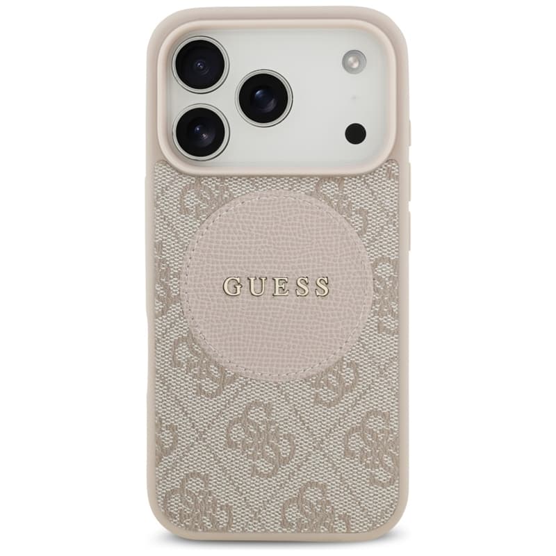 Guess 4G Circle Classic Logo MagSafe - Case iPhone 17 Pro (pink) 3