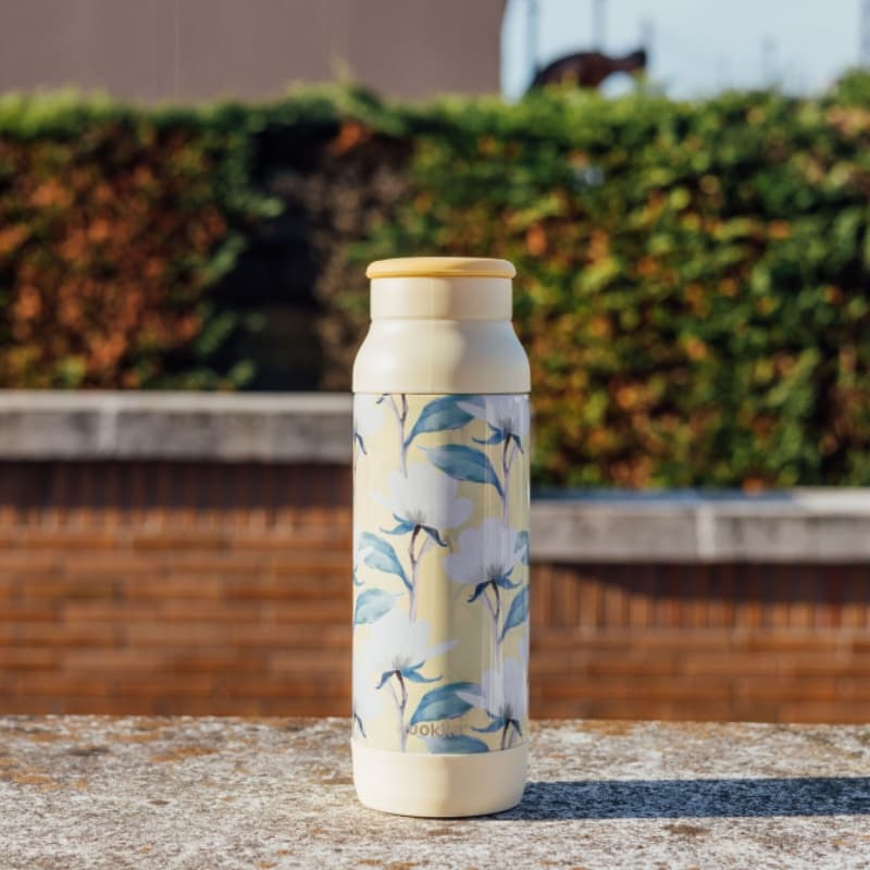 Quokka Pulse - 700ml Drop Safe Stainless Steel Thermos Bottle (Magnolia) 3