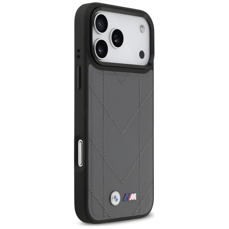 BMW M Quilted Logo MagSafe - iPhone 17 Pro Max Case (Anthracite) 4