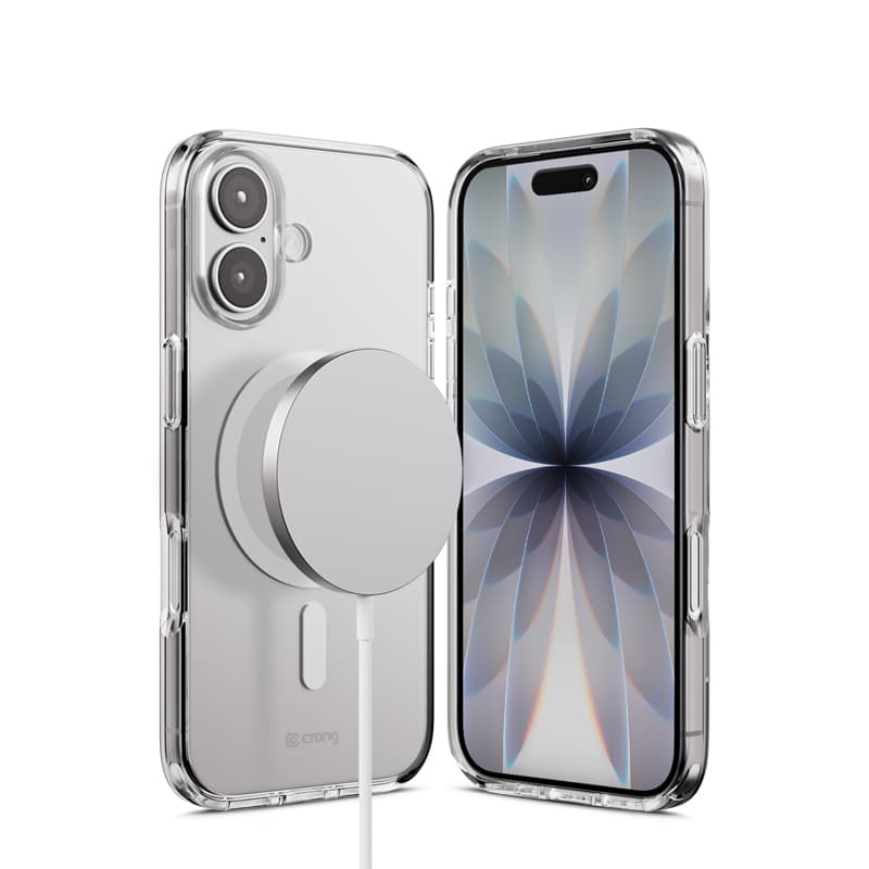 Crong Clear MAG Cover - MagSafe iPhone 17 Case (Clear) 1