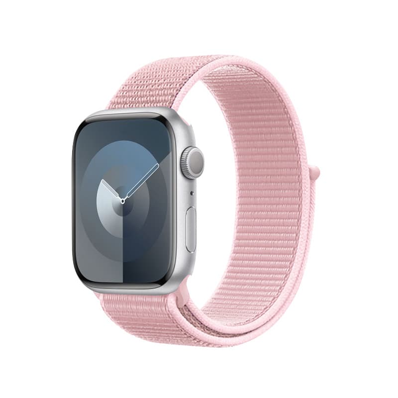 Crong Nylon - Sport Band for Apple Watch 38/40/41/42 mm (Powder Pink) 3