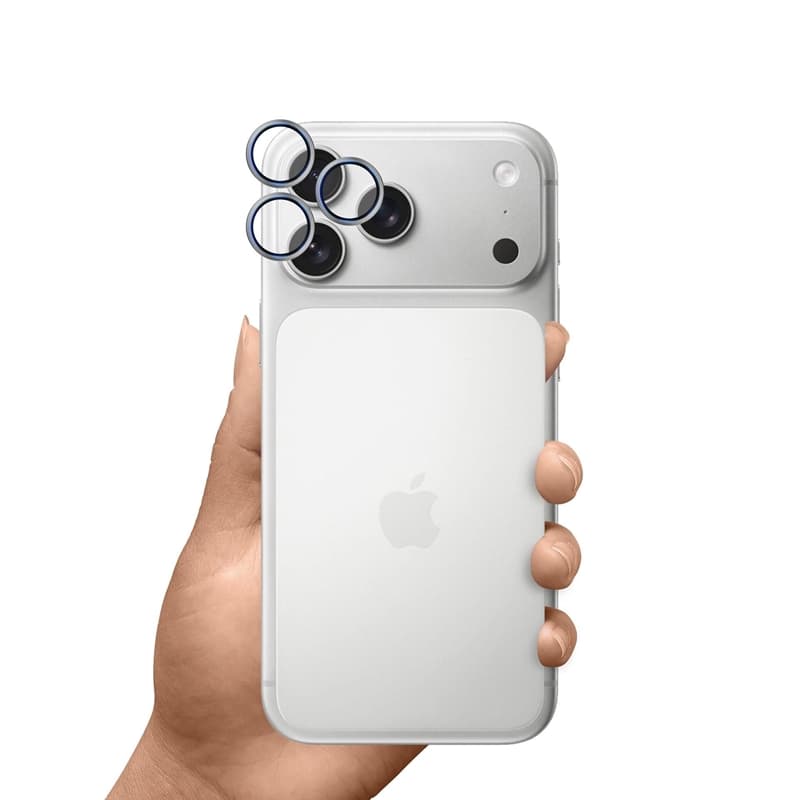 3mk HARDY Lens Protection Pro - Camera Lens Glass for iPhone 17 Pro / iPhone 17 Pro Max (Titanium Gray) 5