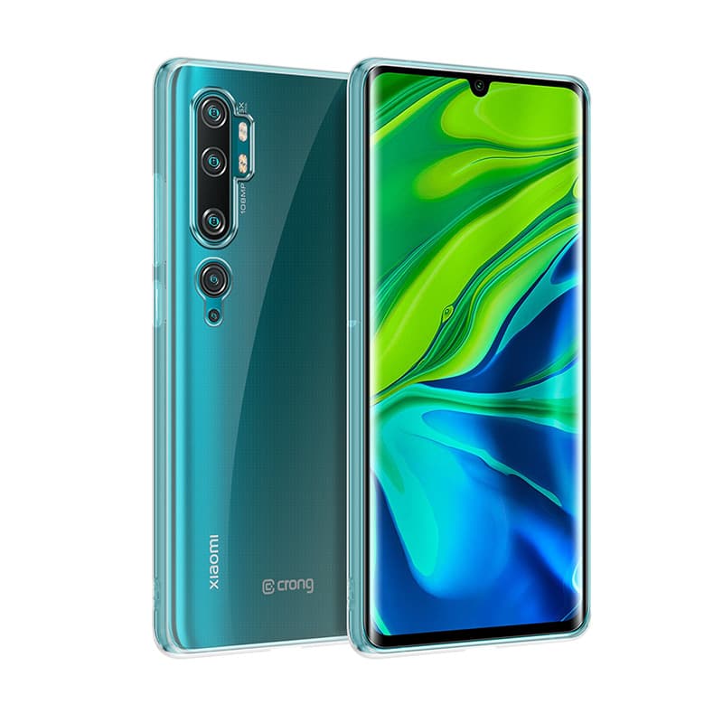 Crong Crystal Slim Cover - Xiaomi Mi Note 10 / Mi Note 10 Pro Case (Transparent) 1