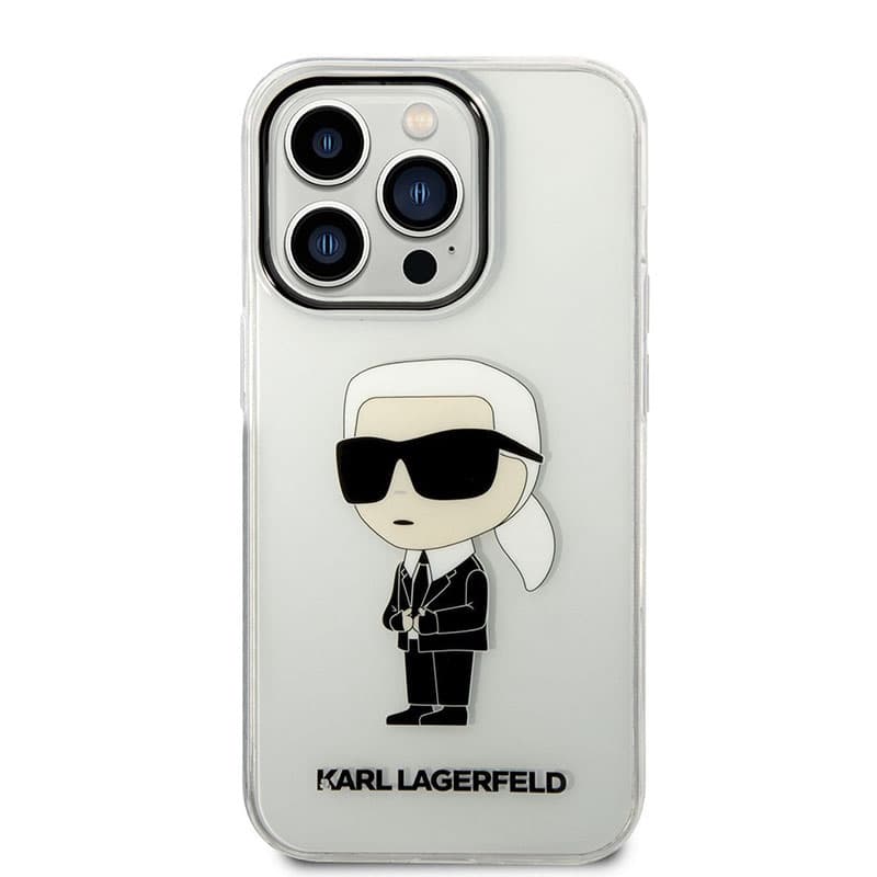 Karl Lagerfeld IML NFT Ikonik - Case for iPhone 14 Pro (Clear) 2