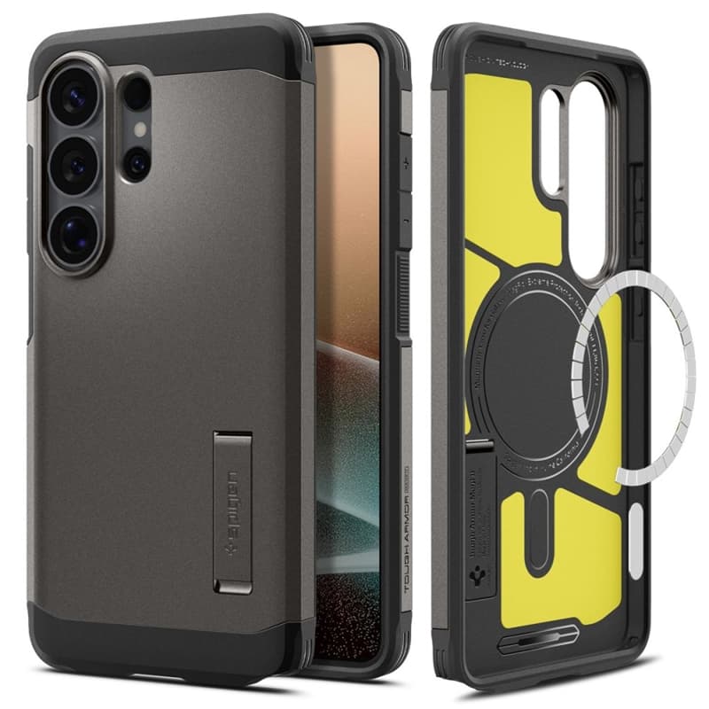 Spigen Tough Armor MagSafe - Case for Samsung Galaxy S26 Ultra (Gunmetal) 2