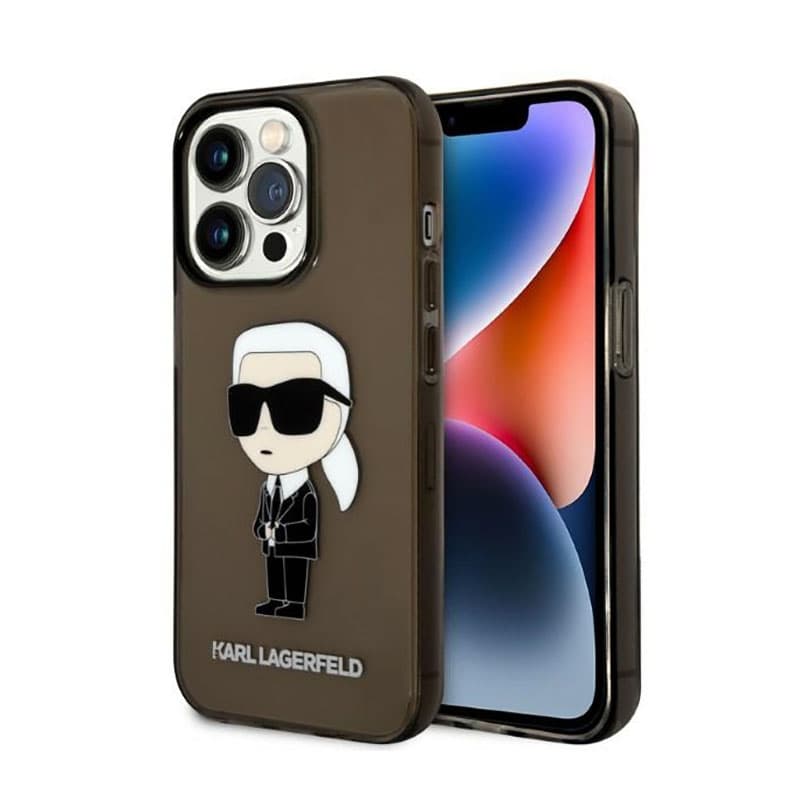 Karl Lagerfeld IML NFT Ikonik - Case for iPhone 14 Pro (Black) 1