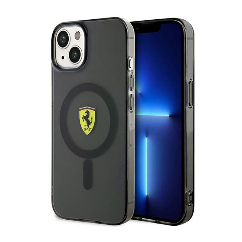 Ferrari Translucent MagSafe - Case for iPhone 14 Plus (Black) 1
