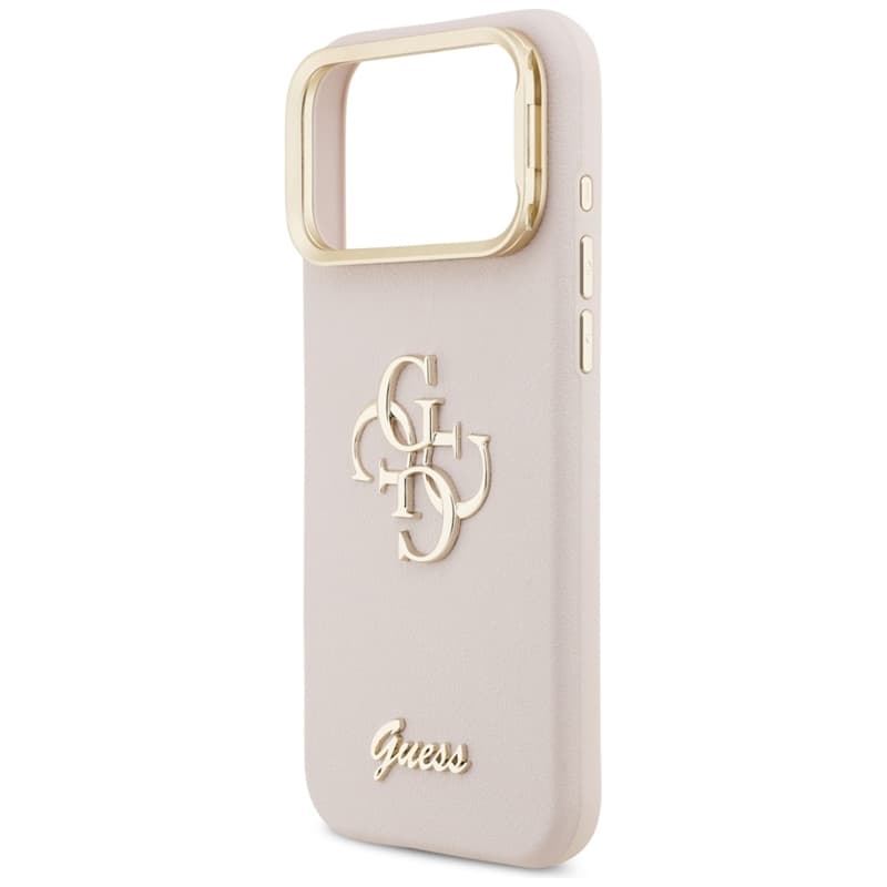 Guess Grained Big 4G & Stand Camera - Case iPhone 17 Pro Max (pink) 6