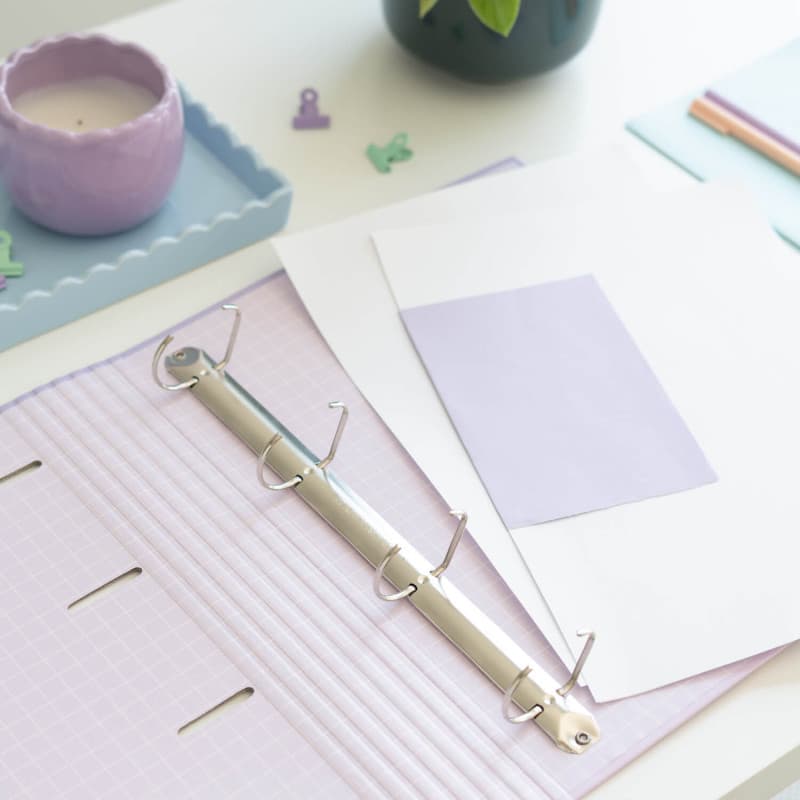 Pusheen - A4 binder from the Moments collection (4 rings, elastic band) 5