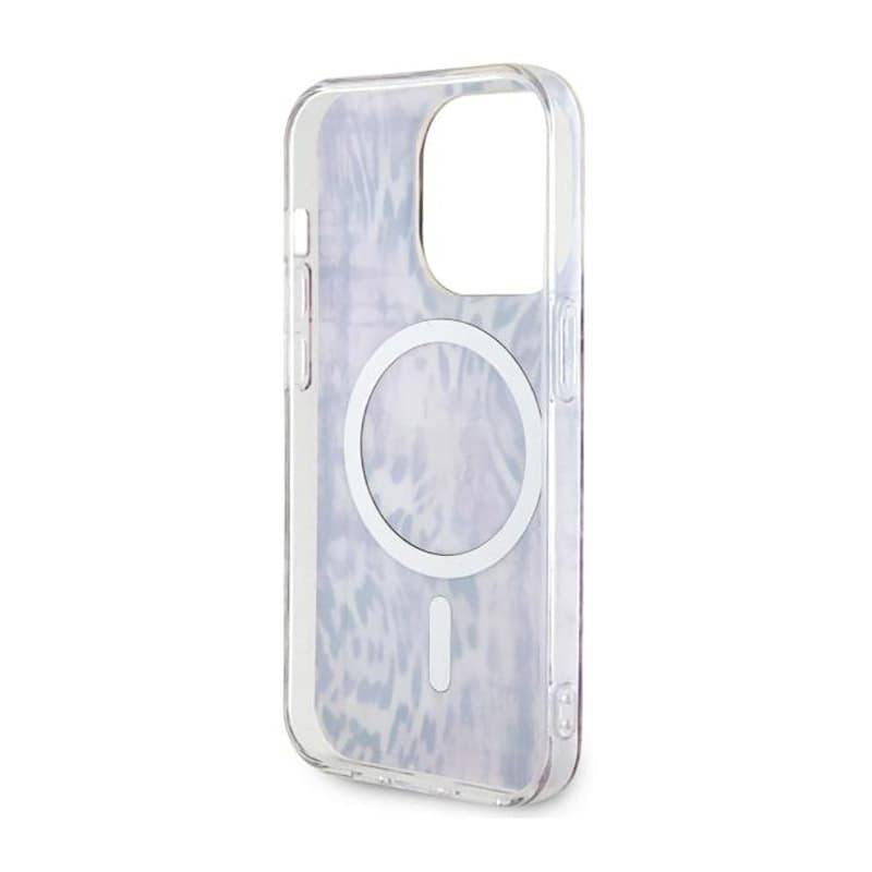 Guess Leopard MagSafe - Case for iPhone 14 Pro (Pink) 7