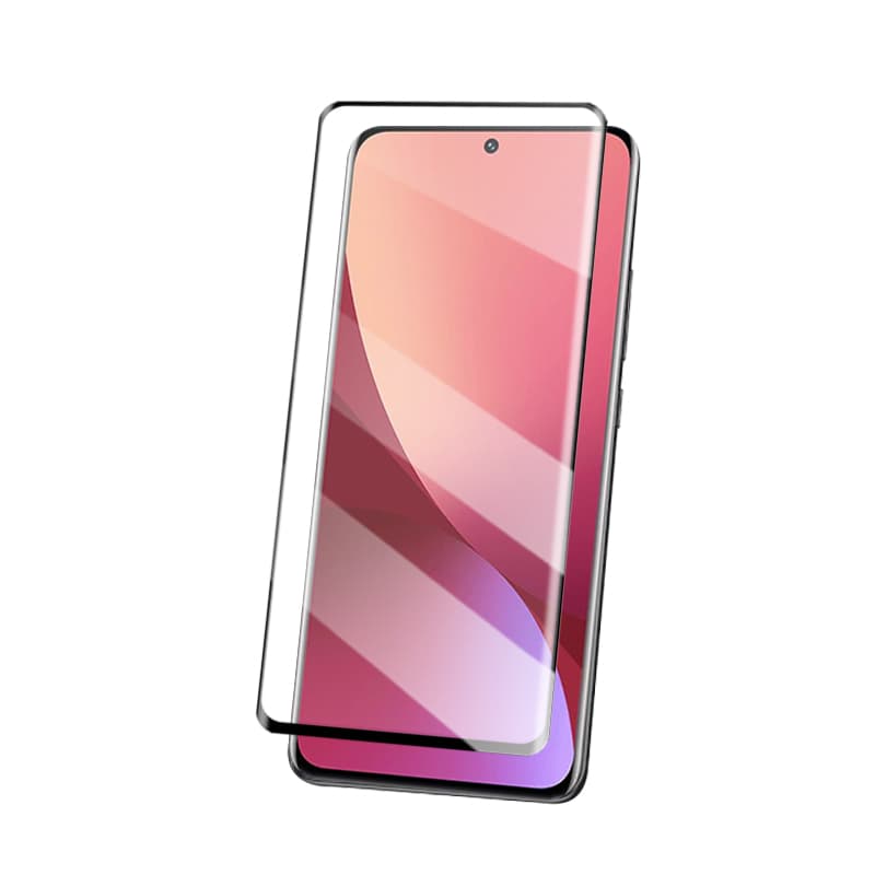 Mocolo 3D 9H Full Glue - Full screen protection glass for Xiaomi 12 Pro (Black) 2
