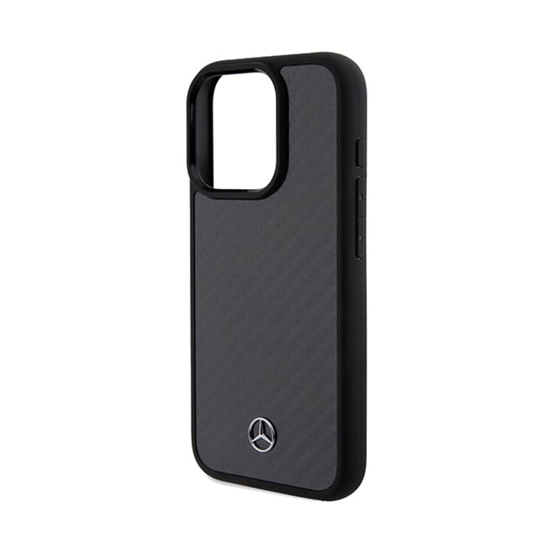 Mercedes Carbon Fiber Dynamic - Case iPhone 15 Pro (Black) 6